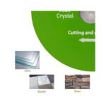 Vaccum Brazed Glass Cut Off Wheel