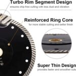 generally for a fast, smooth, quick moulding and cutting of concrete, brick wall, pavers, field stone and masonry material.