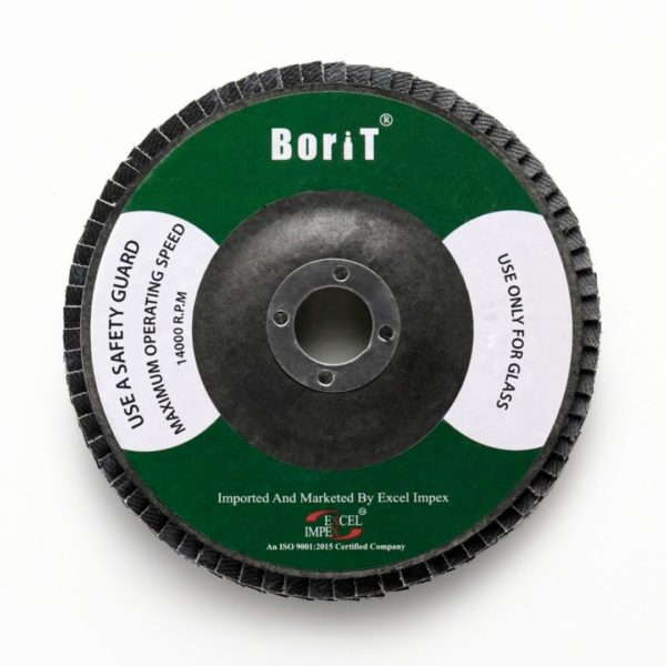 Borit Flap Wheel 4.5inch- 22mm bore