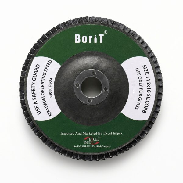 Borit Flap Wheel for Glass 22mm Bore Size Without Bore Adjuster